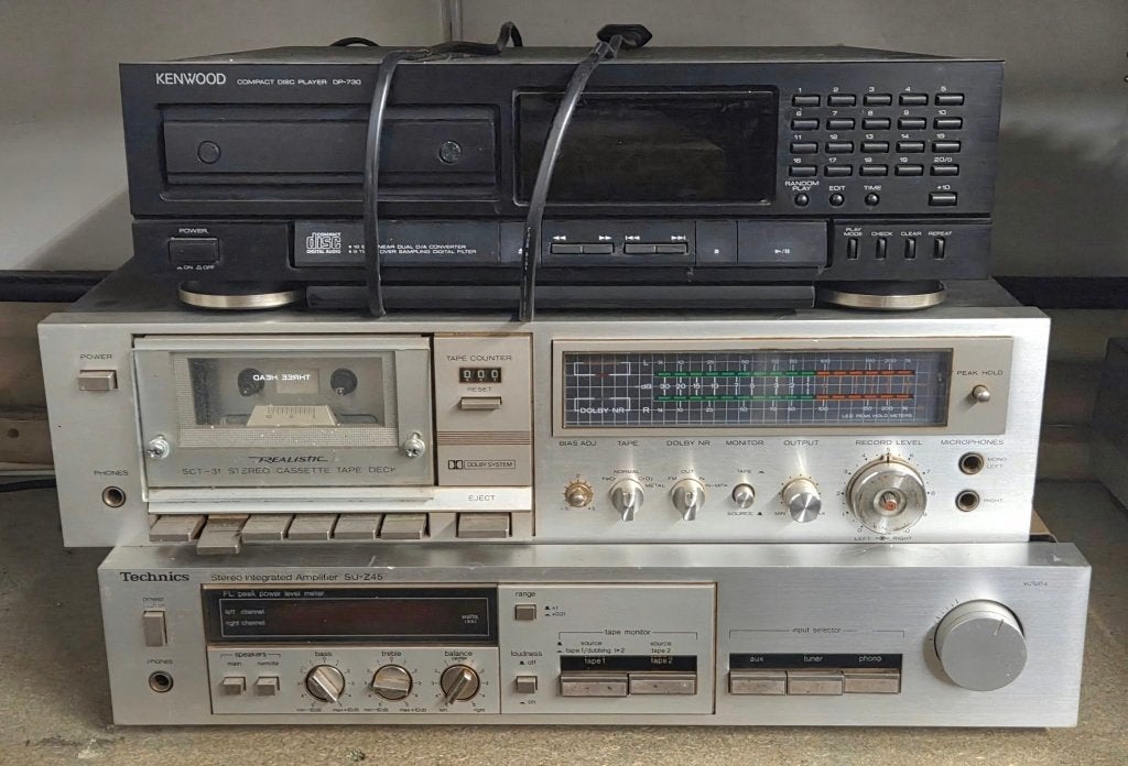 Gros lot hifi & video vintage - 30 pièces, TV, Hi-fi & Vidéo, Enlèvement