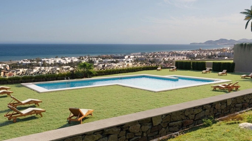 appartement 3ch vue mer a vendre espagne, Immo, Étranger, Village, 77 m², Vera andalousie, Appartement