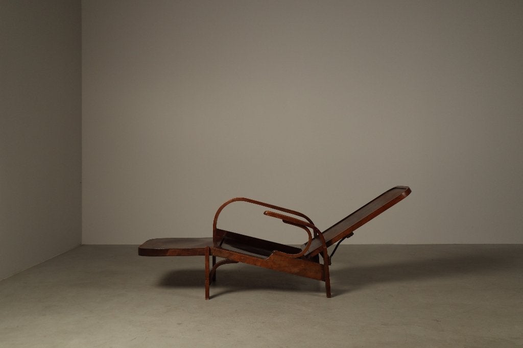 Chaise longue par Móveis Gerdau à Porto Alegre, Brésil 1950, Enlèvement