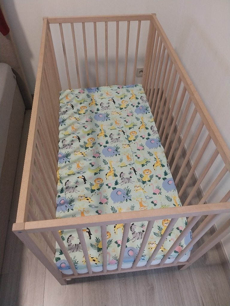 baby bed, Kinderen en Baby's, Ophalen, Zo goed als nieuw, 70 tot 85 cm, Hoogslaper of Stapelbed