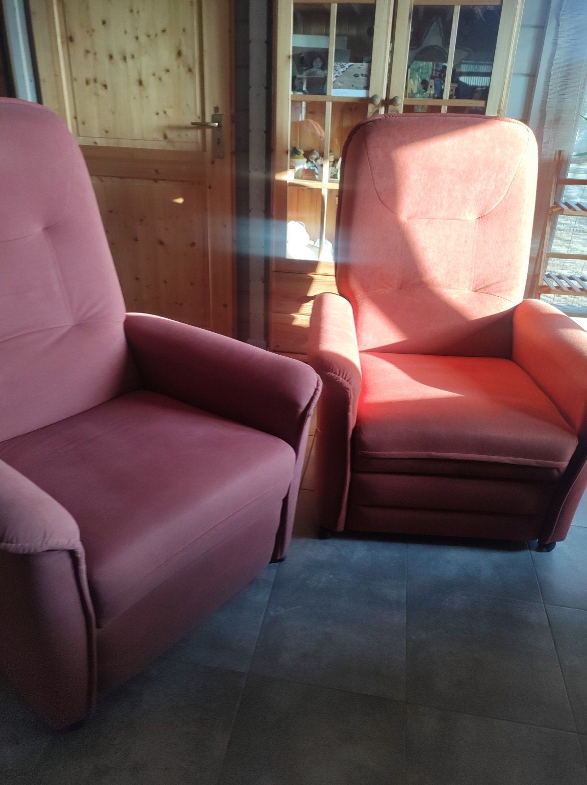 2 relax zetels, Ophalen