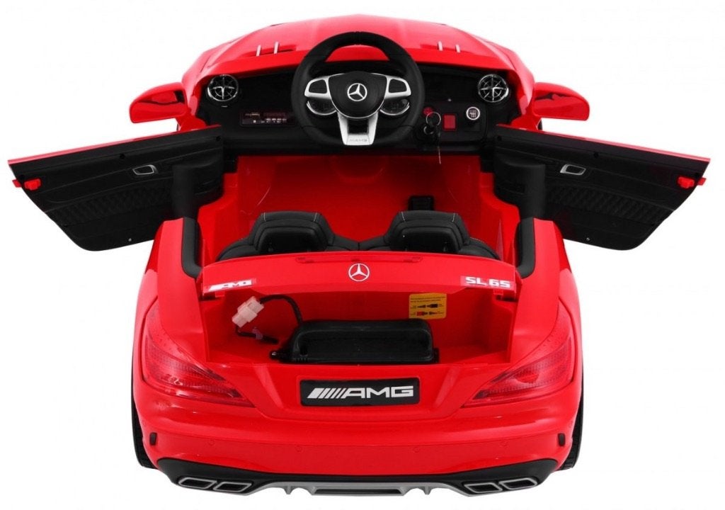 Voiture électrique enfant • MERCEDES SL65 • 12V 7Ah avec MP4, Ophalen, Nieuw