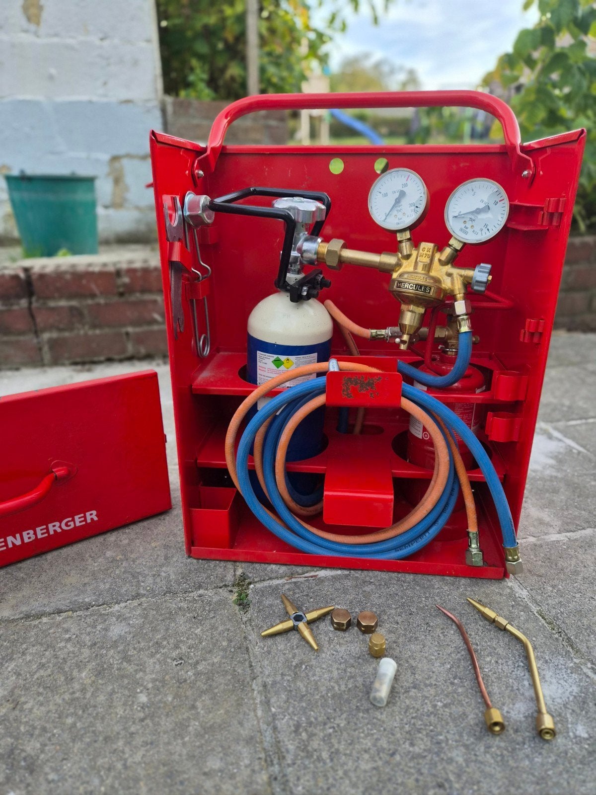 brasage autogène portable Rothenberger ALLGAs 2000, Enlèvement, Utilisé