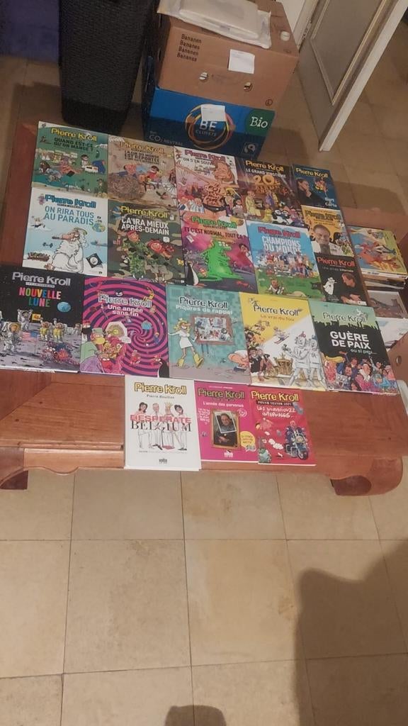 14 BD et 5 livres Pierre Kroll en très bon état, Livres, Plusieurs BD, Enlèvement ou Envoi, Comme neuf, Pierre kroll