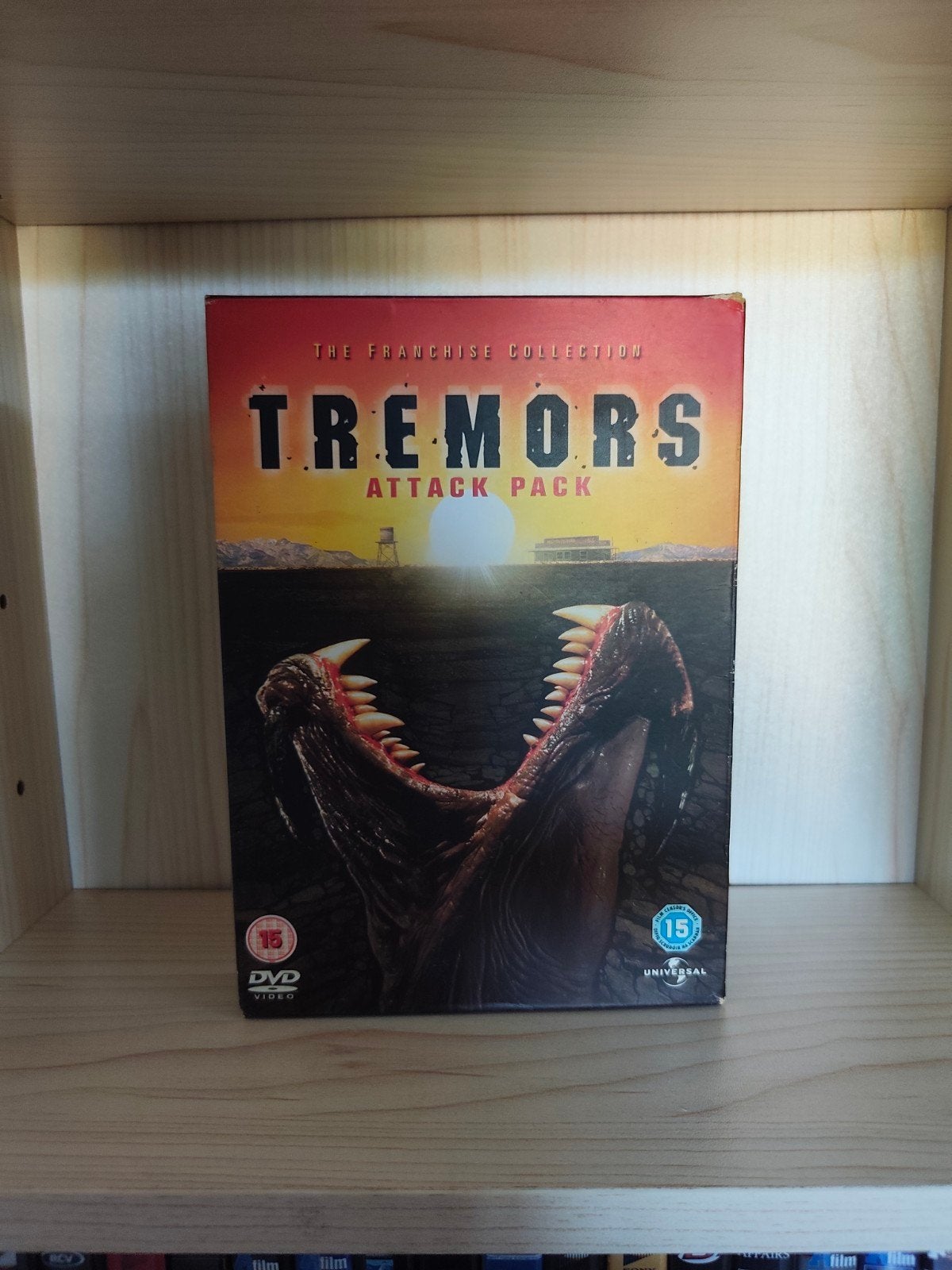 Tremors 1 tot 4 collection (DVD), Cd's en Dvd's, Dvd's | Actie, Engels, Vanaf 16 jaar, Nederlands, Overige genres