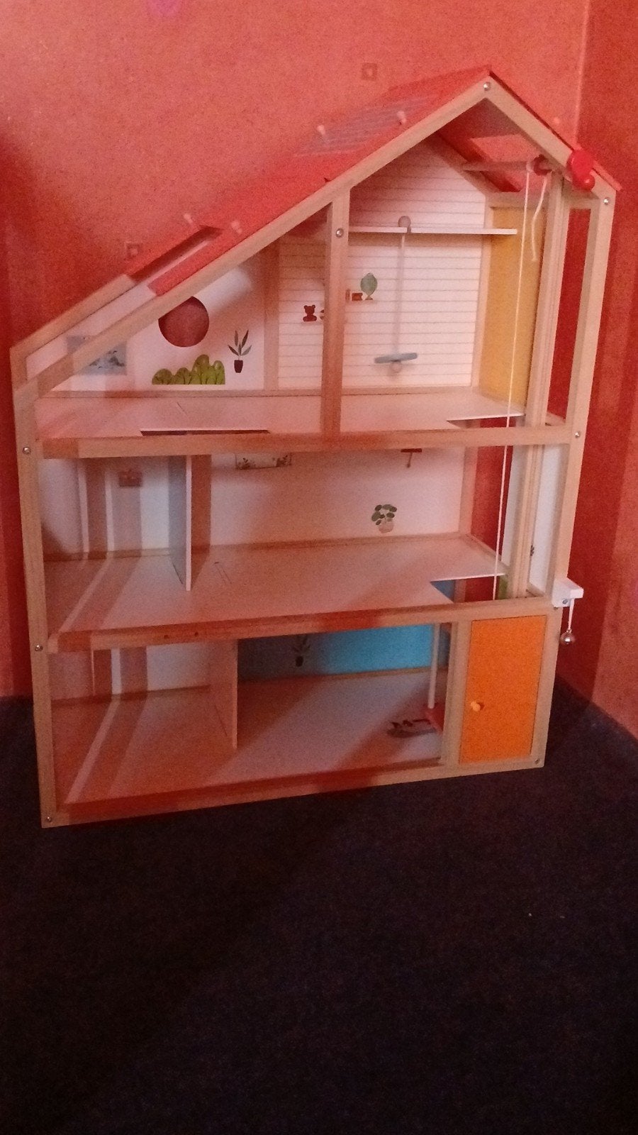 Poppenhuis, Kinderen en Baby's, Speelgoed | Poppenhuizen, Ophalen of Verzenden, Zo goed als nieuw, Poppenhuispop