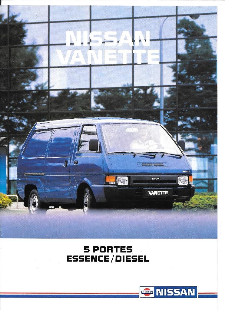 NISSAN VANETTE  1987, Ophalen of Verzenden, Zo goed als nieuw, Nissan