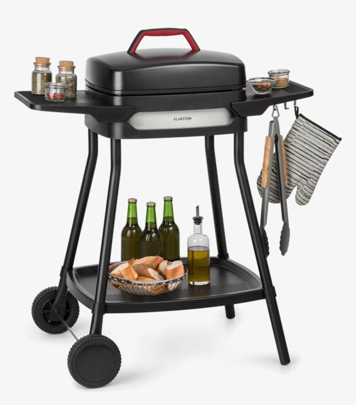 Elektrische bbq/grill/gourmet Klarstein Gatsby, Tuin en Terras, Ophalen, Gebruikt