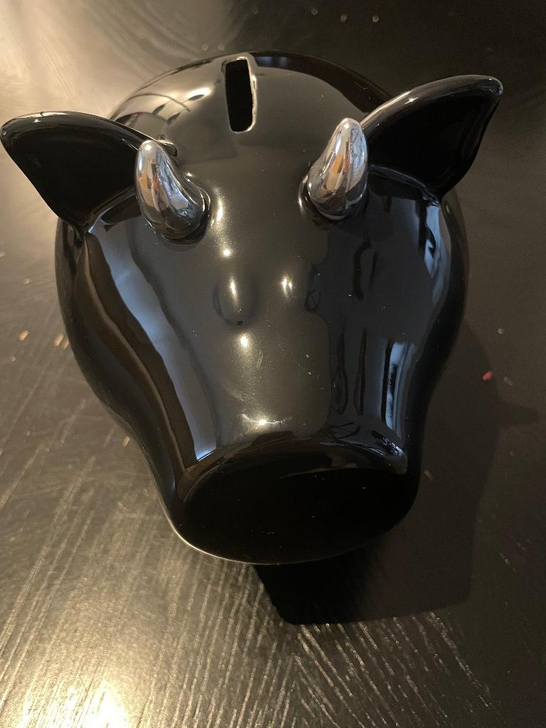 Spaarpot, Enlèvement, Comme neuf, Pierre, Poterie ou Céramique, Animal
