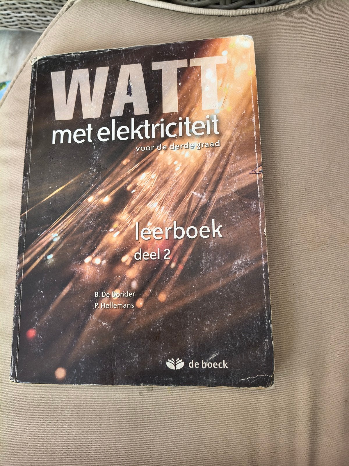 WATT met elektriciteit Deel 2, Boeken, Schoolboeken, Ophalen, Nederlands, Donder