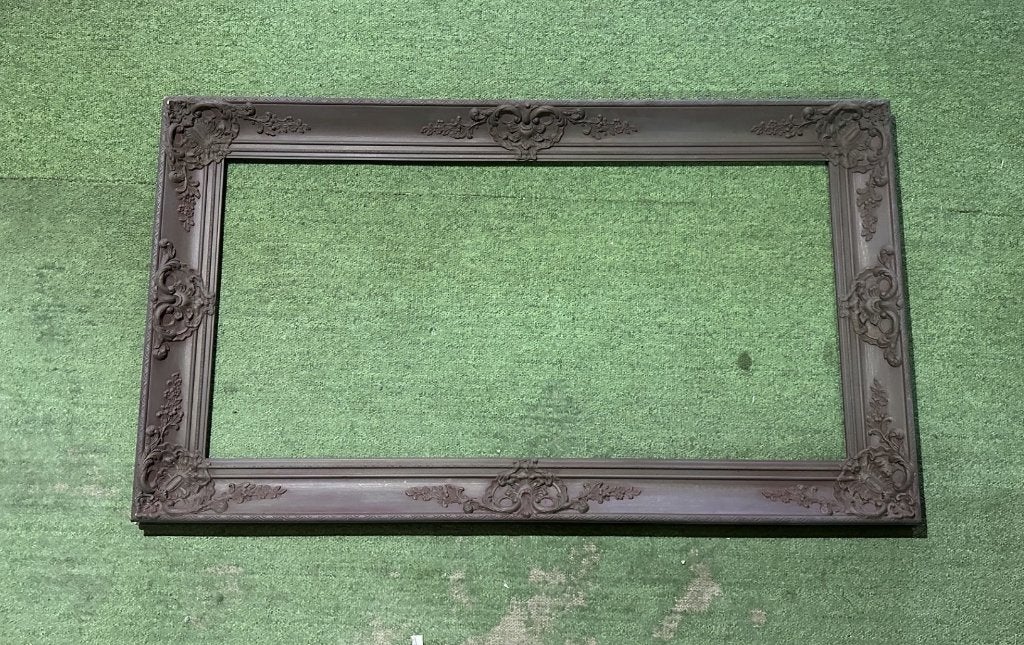 oud kader  ruime afmetingen, Huis en Inrichting, Ophalen, Gebruikt, Hout, Bruin