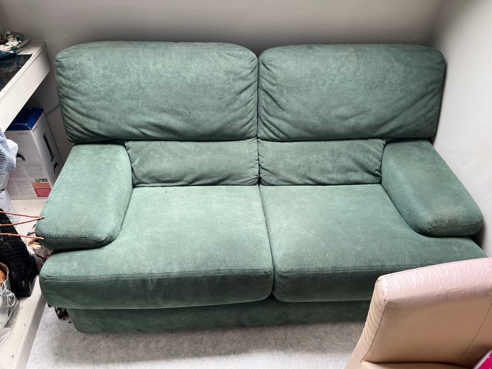 Gratis af te halen, Maison & Meubles, Canapés | Salons, Enlèvement, Utilisé, Autres dimensions, Banc droit