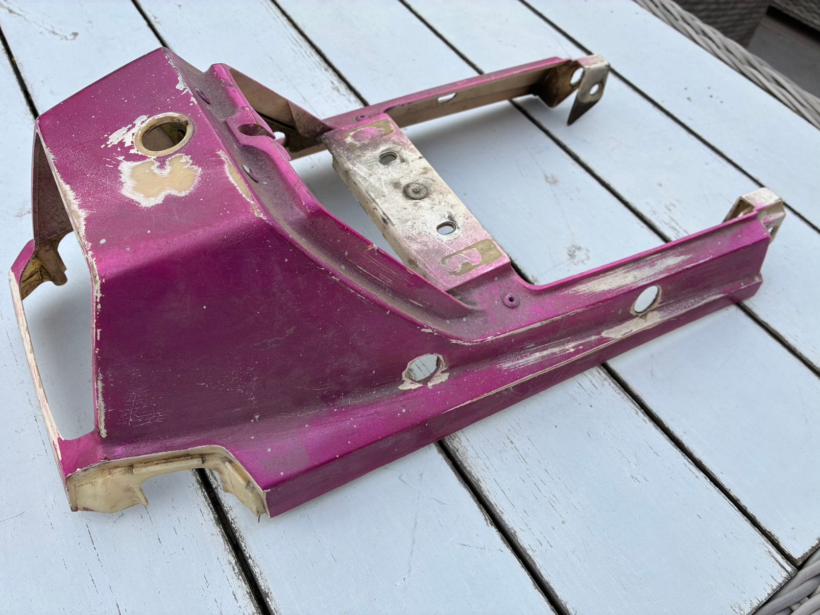 Honda mbx achterkantje, Ophalen