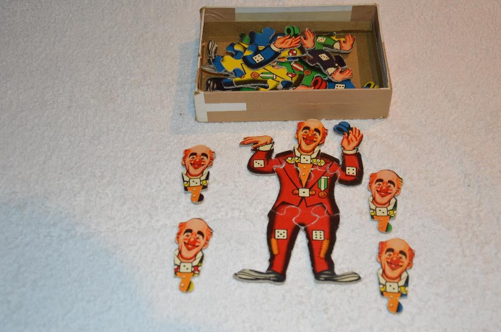 JEU SOCIETE PUZZLE VINTAGE, Enlèvement ou Envoi