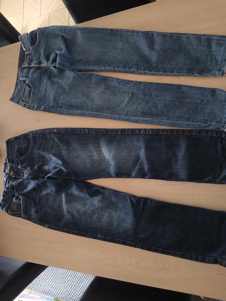 2 broeken 146, Enlèvement ou Envoi, Comme neuf, Garçon, Pantalon