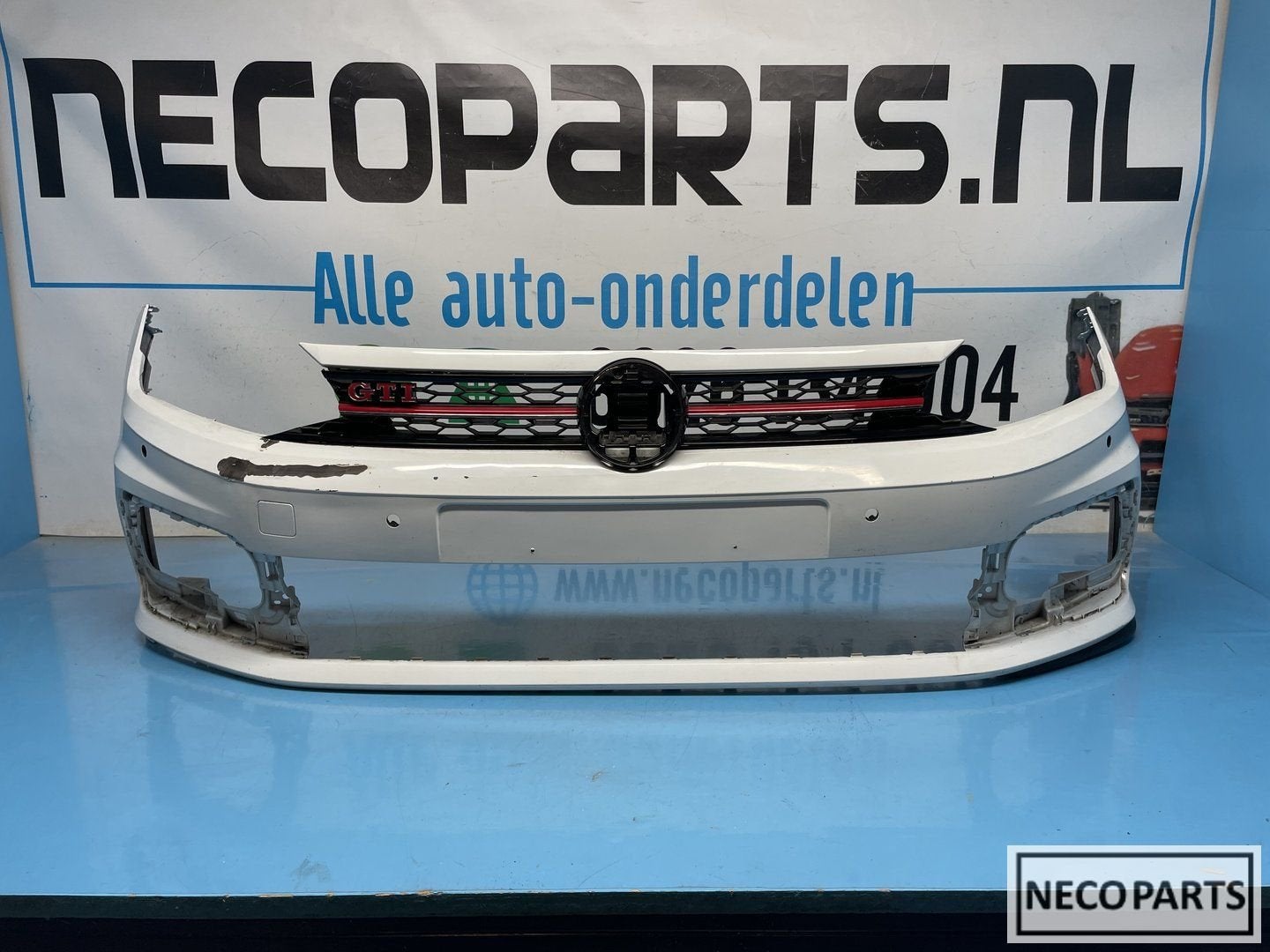 VW POLO 2G GTI RLINE R LINE BUMPER VOORBUMPER ORIGINEEL, Volkswagen, -, Garde-boue, Utilisé