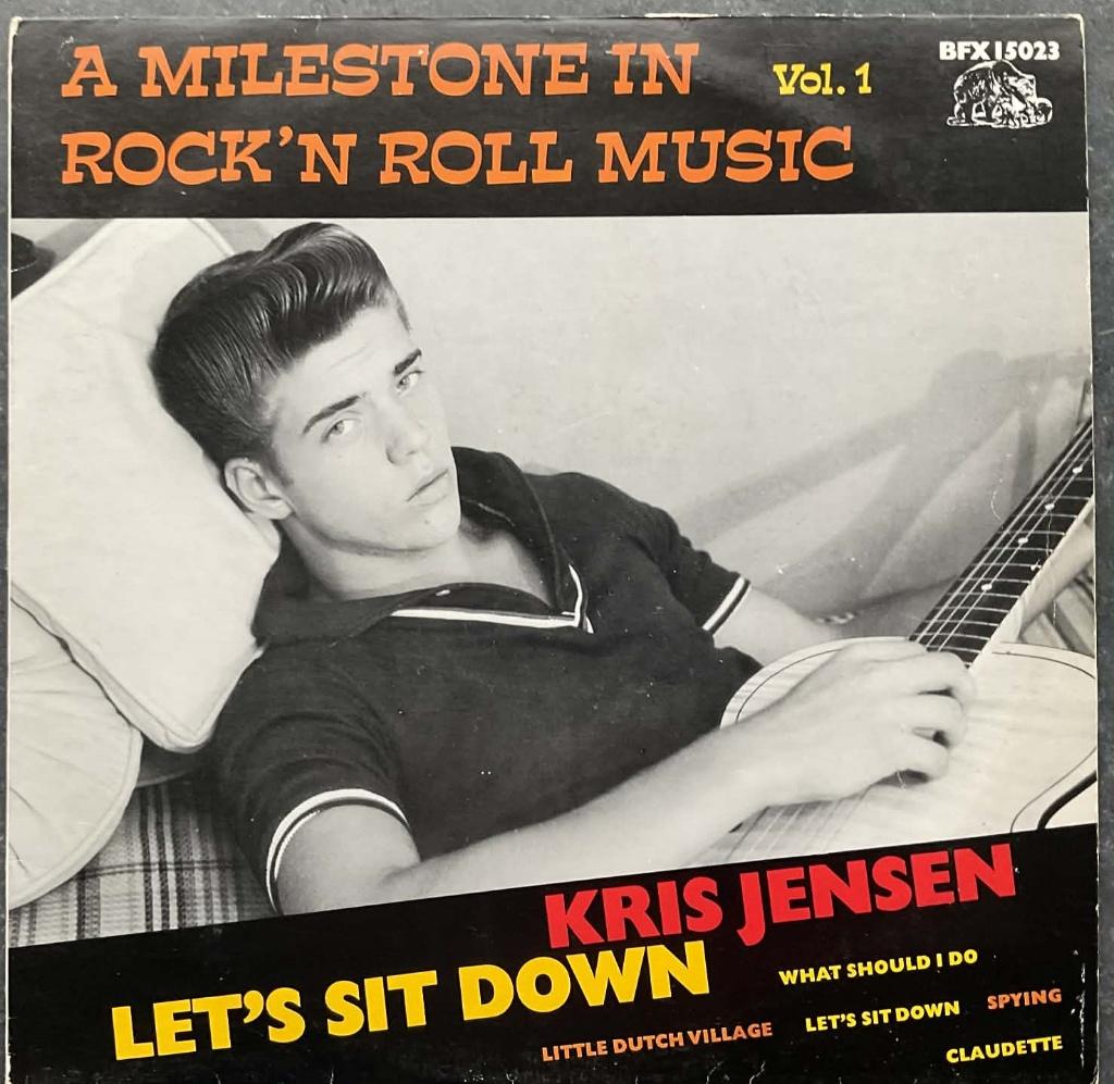 lp - Kris Jensen "Rock' N Roll Music", Housse de protection extérieure, Enlèvement ou Envoi, 1960 - 1969, Comme neuf
