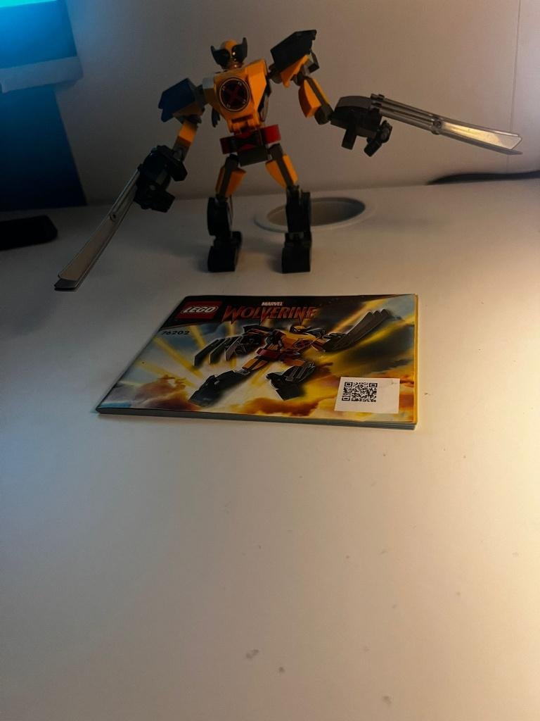 76202 — LEGO Marvel Wolverine Mech Armor, Ophalen, Compleet, Marvel, Lego