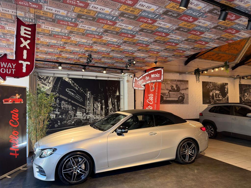 Mercedes-Benz E-Klasse 200 * CABRIOLET * AMG PACK * CUIRS *, Cuir, Argent ou Gris, Achat, Entreprise