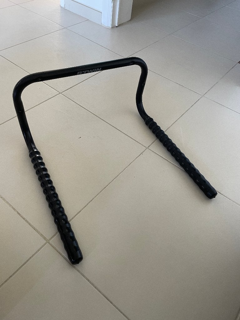 support 2 vélos decathlon, Enlèvement, 2 vélos, Comme neuf, Accessoire porte-vélos