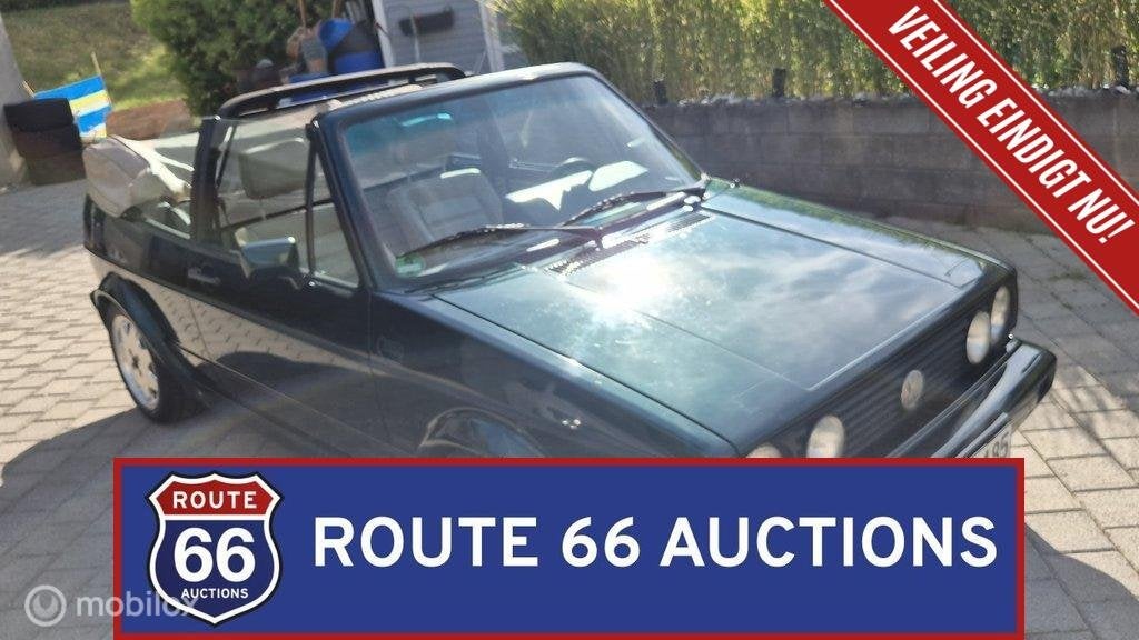 Volkswagen Golf Cabriolet Classic Line | 1991 | Route 66 Auc, Autos, Achat, Entreprise, Autre carrosserie, Essence