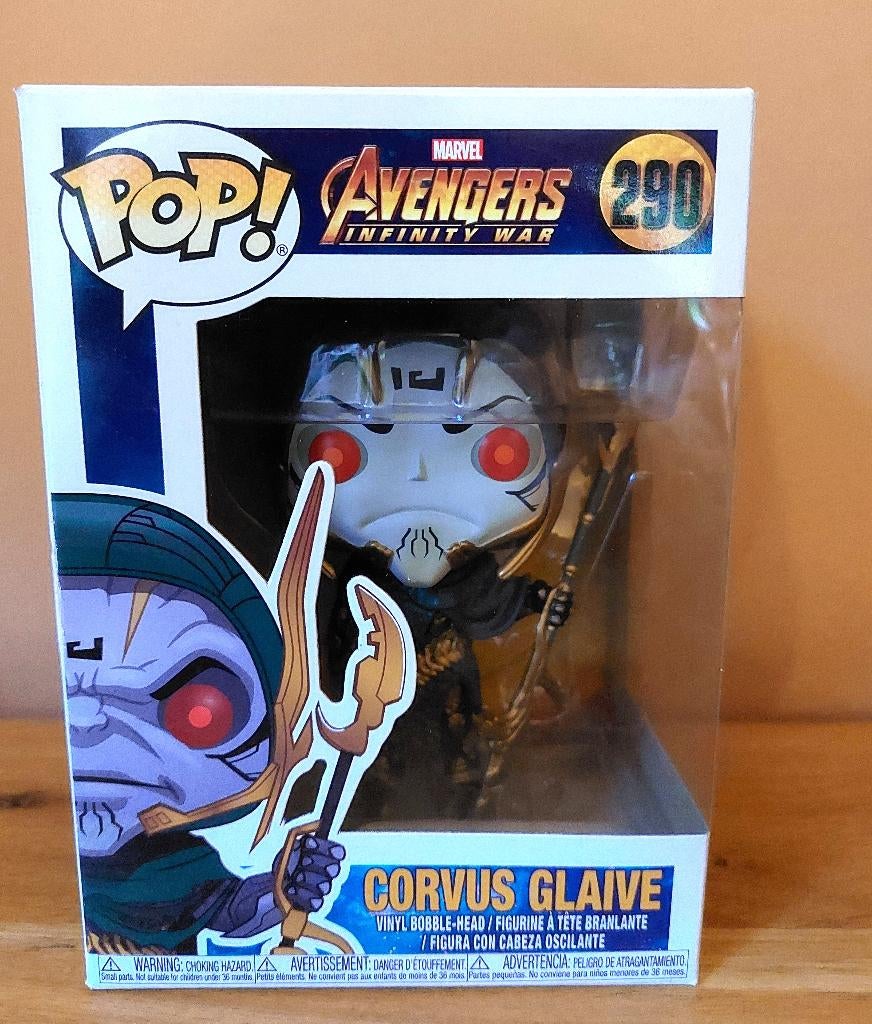 Pop - Avengers - Corvus Glaive #290 (boite d'origine) neuf!, Collections, Enlèvement, Neuf, Fantasy