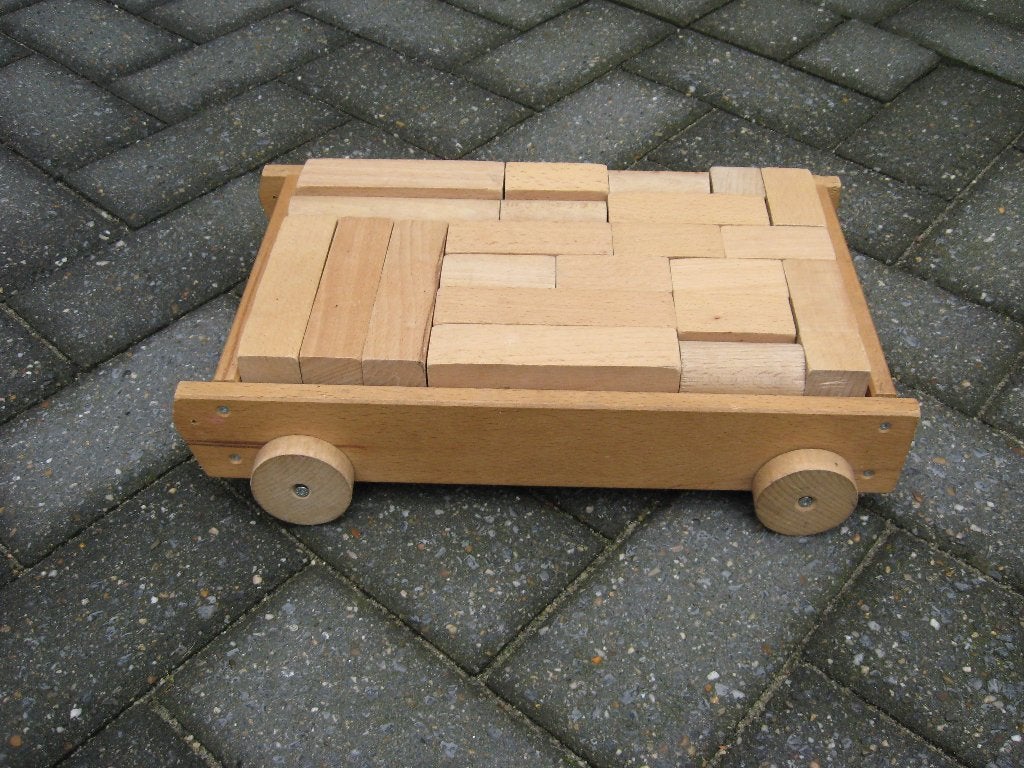 Blokken doos, Ophalen, Gebruikt
