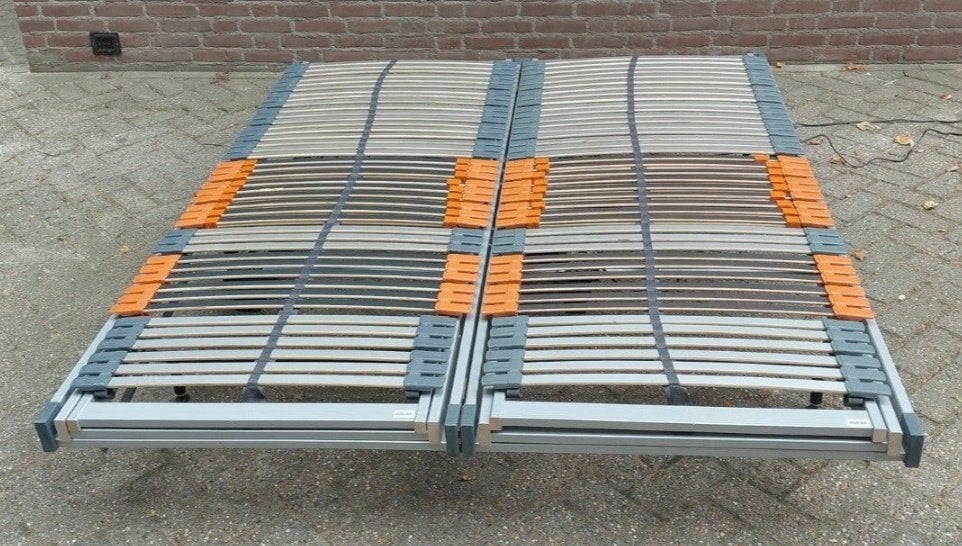 2 x sommier à lattes électriques 80 cm x 200 cm, sommier 65€, Une personne, Utilisé, Sommier, 200 cm