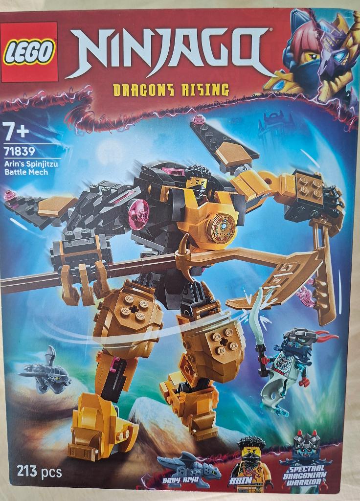 Ninjago Dragon's rising robot Spinjitzu d'arin - boite neuve, Neuf, Lego, Ensemble complet, Enlèvement