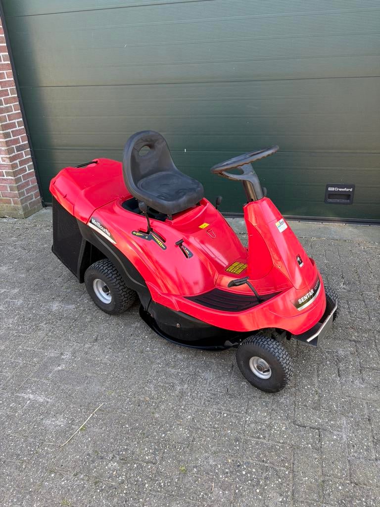 Zitmaaier Sentar Melbourne 12,5/72H, Tuin en Terras, Zitmaaiers, Zo goed als nieuw, Minder dan 90 cm, Elektrische starter, Opvangbak