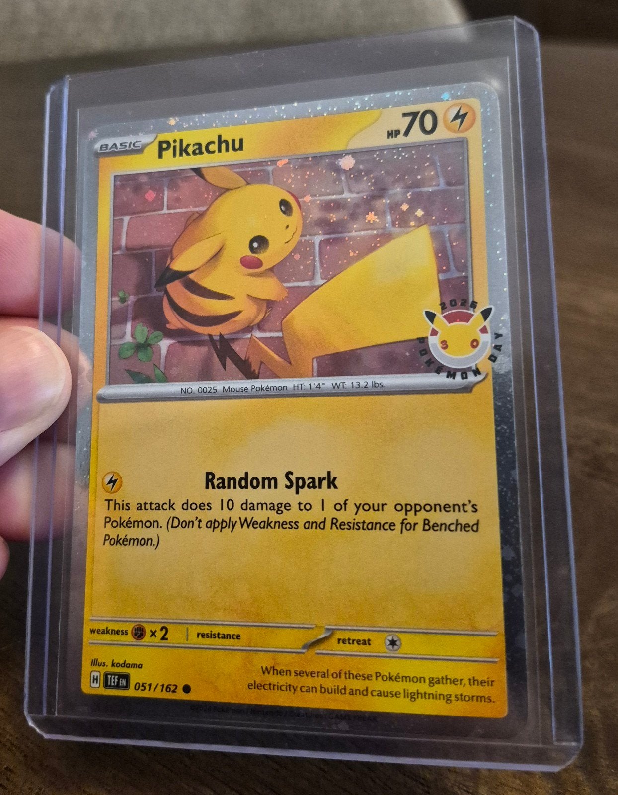 Pikachu (Pokemon Day 2026) full art pokemon kaart, Hobby en Vrije tijd, Verzamelkaartspellen | Pokémon, Ophalen