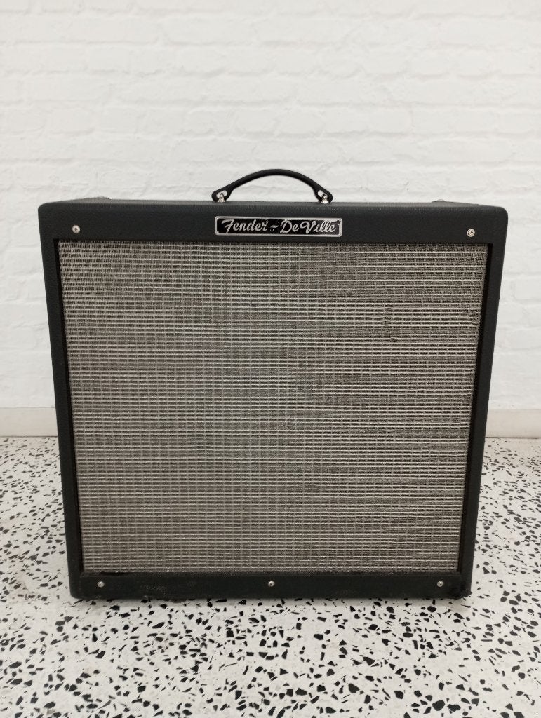 Fender Hot Rod Deville 410 + flightcase, Enlèvement, Utilisé, Guitare, 50 à 100 watts
