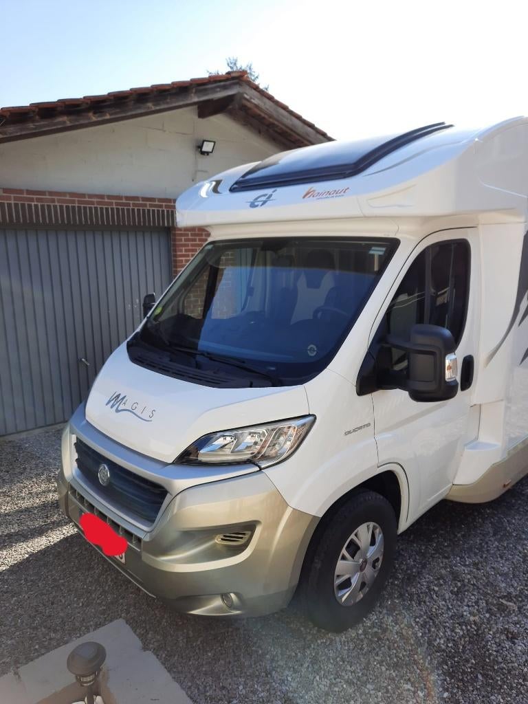 camper, Caravans en Kamperen, Mobilhomes, Particulier, tot en met 5, Integraal, Fiat, Fiat, Diesel, Handgeschakeld, L-zit, 7 tot 8 meter