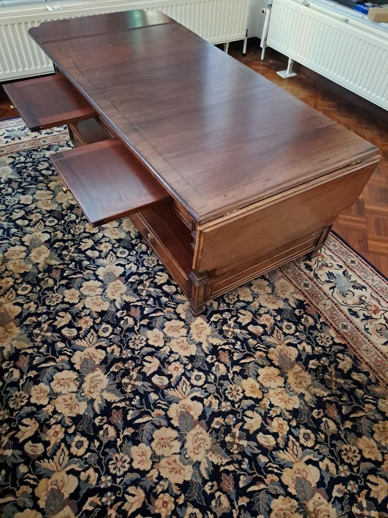 salon met salontafel en telefoontafeltje, Ophalen, Gebruikt, Kersenhout
