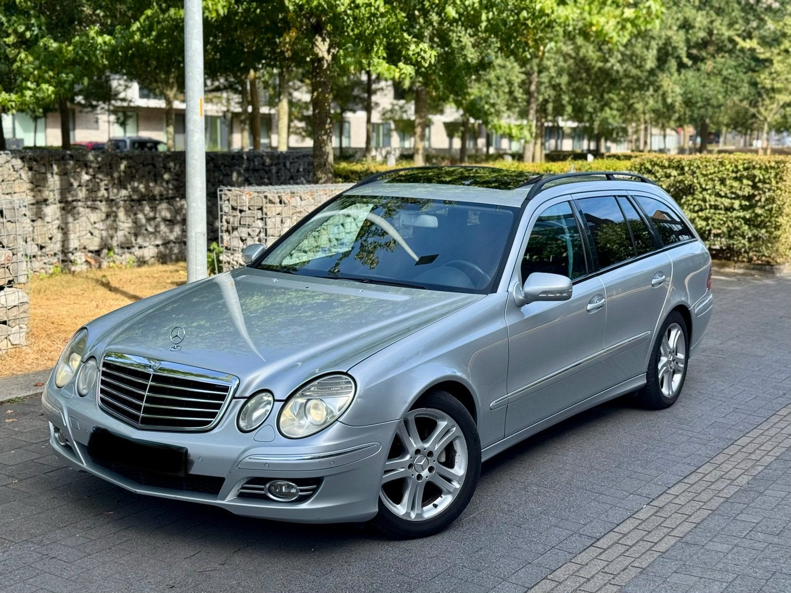 Mercedes-Benz E280 cdi, Auto's, Automaat, Zwart, Leder, 5 deurs