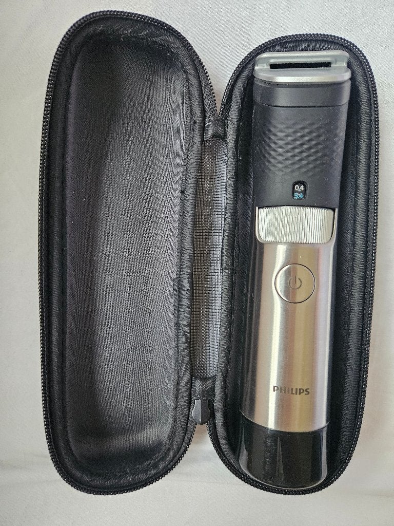 Philips Beard Trimmer Series 9000 Prestige  état quasi neuf, Ophalen of Verzenden, Zo goed als nieuw, Scheren en Epileren