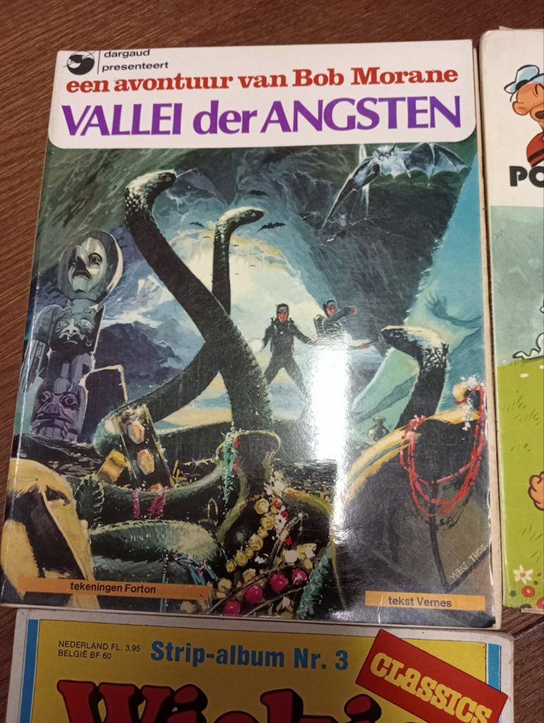 Strip vallei der angsten, Ophalen