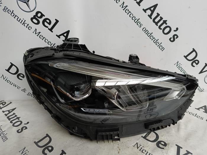 Koplamp rechts van een Mercedes C-Klasse, Gebruikt, -, Ophalen of Verzenden, -