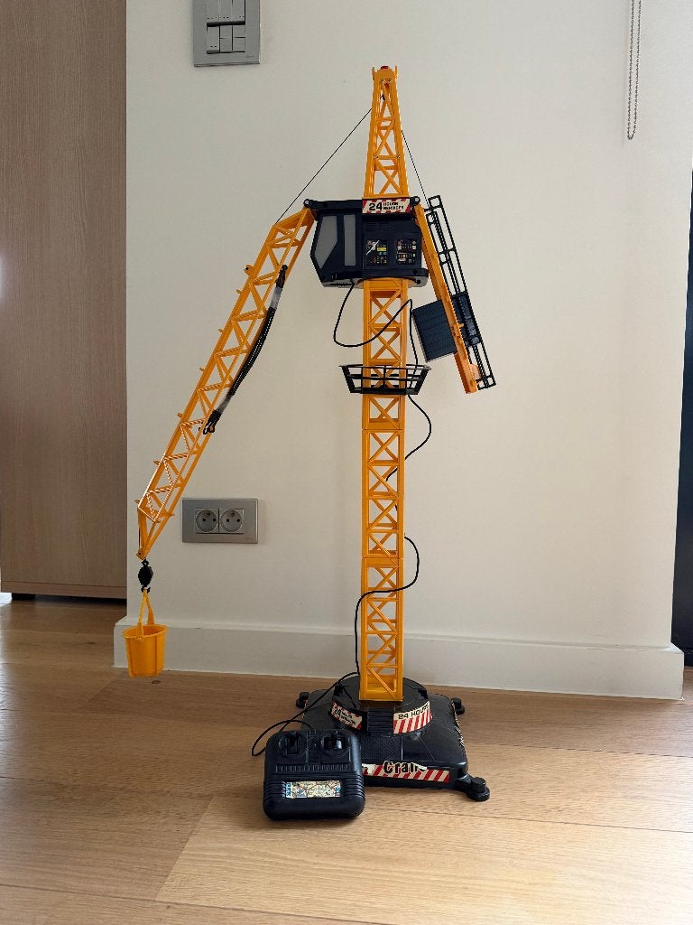 Grande grue en jouet, Enlèvement ou Envoi, Utilisé, Télécommande