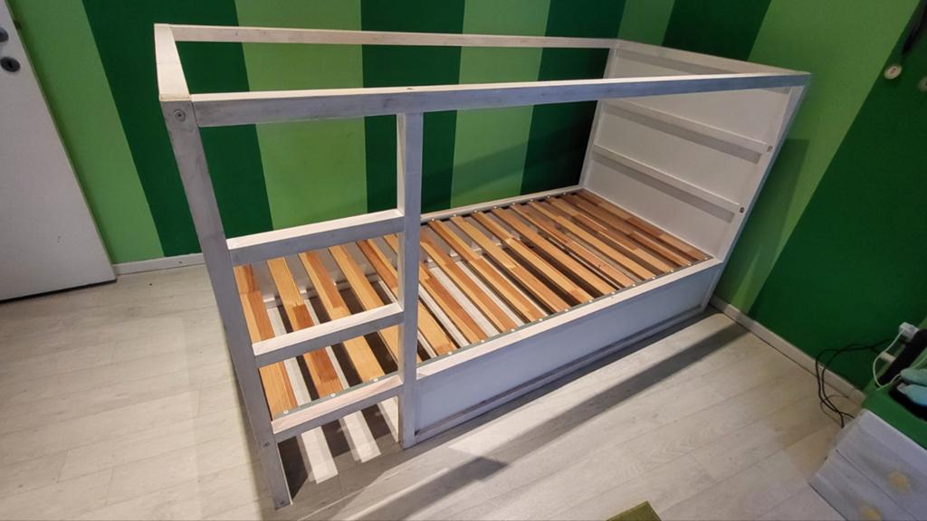 Lit ikea réversible, Enlèvement