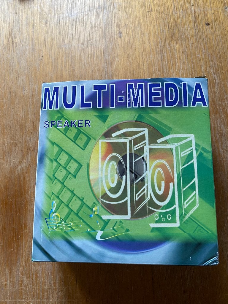 Enceintes multi media PC, Informatique & Logiciels, Enlèvement ou Envoi, Utilisé