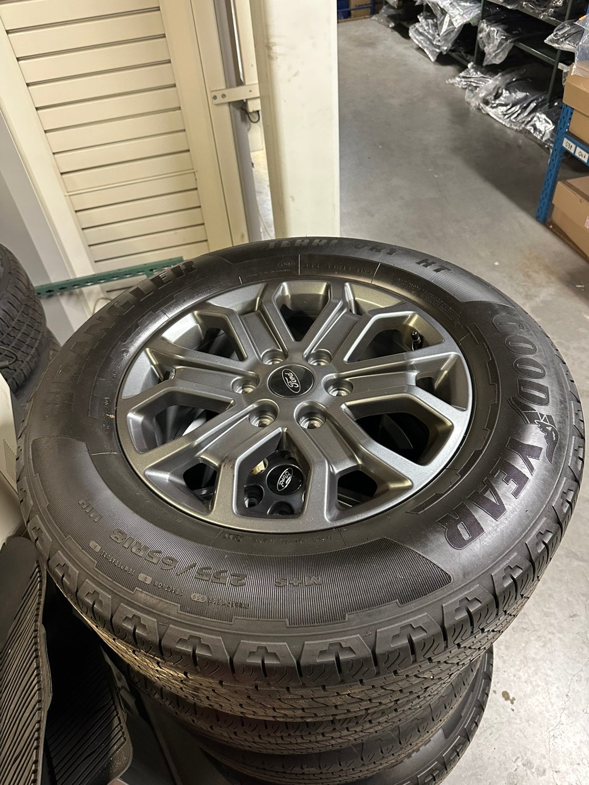 4x Ford Ranger wielen, Ophalen, 18 inch, Gebruikt, 255 mm