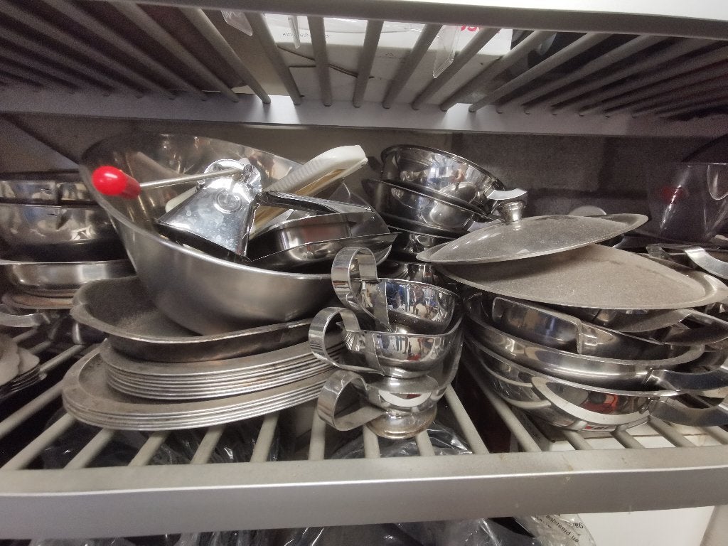 Roestvrij keukenmateriaal allerlei, Maison & Meubles, Cuisine | Vaisselle, Enlèvement, Utilisé, Métal, Autres styles