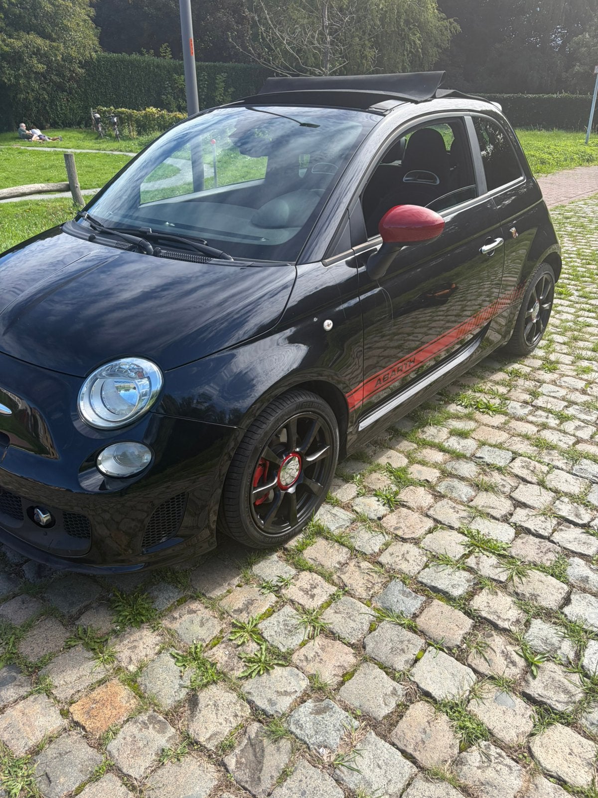 FIAT ABARTH, Autos, Achat, Cabriolet, Carnet d'entretien, Noir