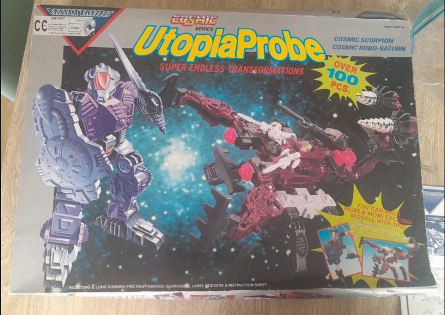 Cosmic series UtopiaProbe transformations, Ophalen of Verzenden, Zo goed als nieuw
