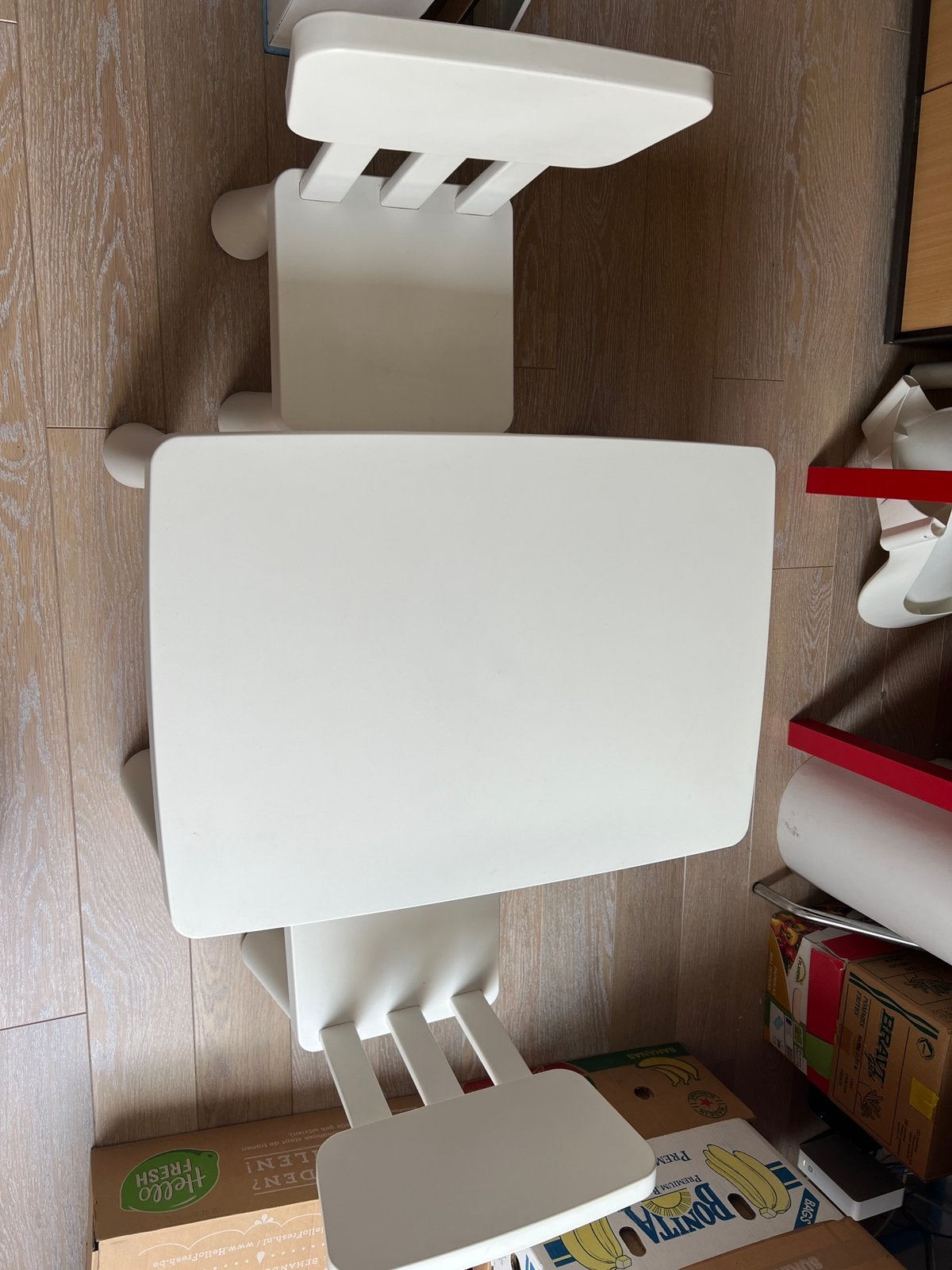 Ikea Mammut kindertafel en 2 stoelen, Ophalen, Zo goed als nieuw, Stoel(en)