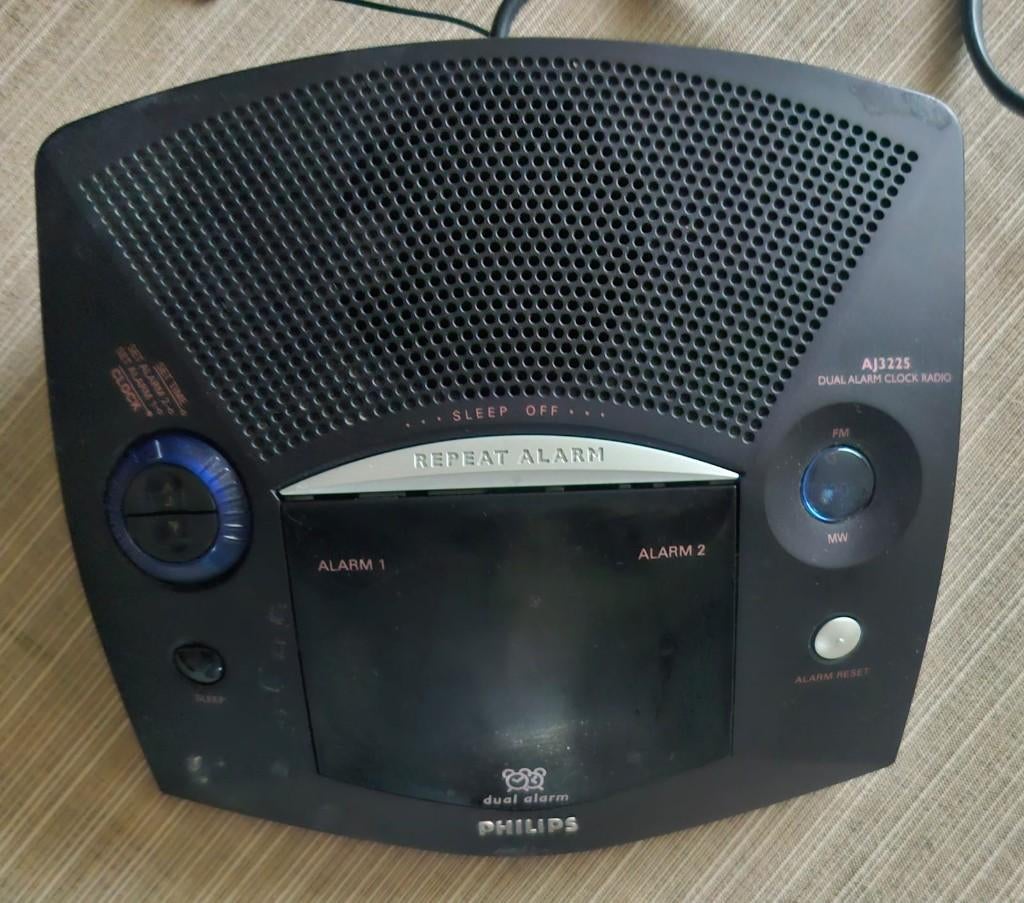 wekkerradio Philips, Ophalen, Gebruikt