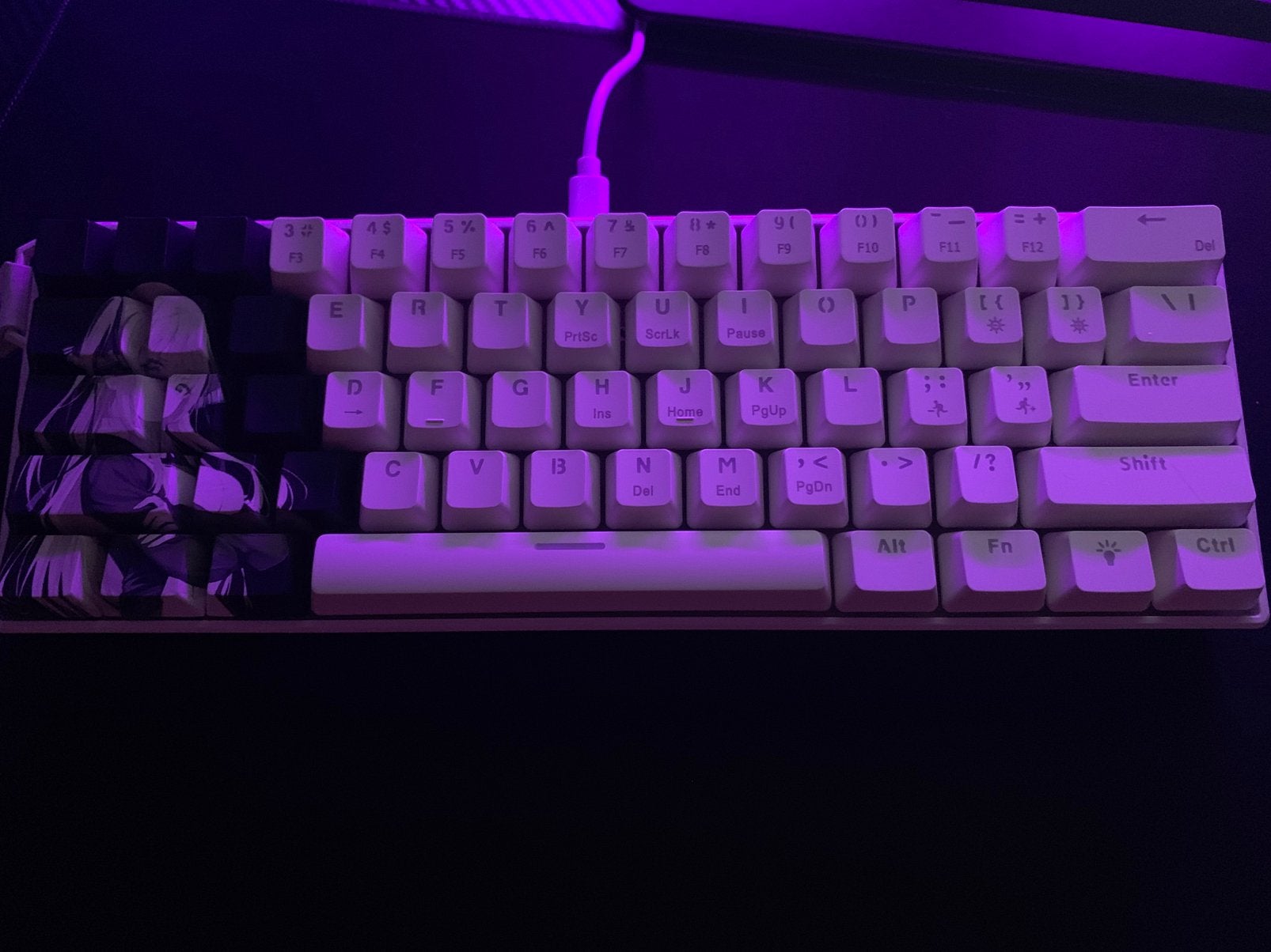 Clavier mecanique NACODEX 60%, Informatique & Logiciels, Enlèvement, Comme neuf