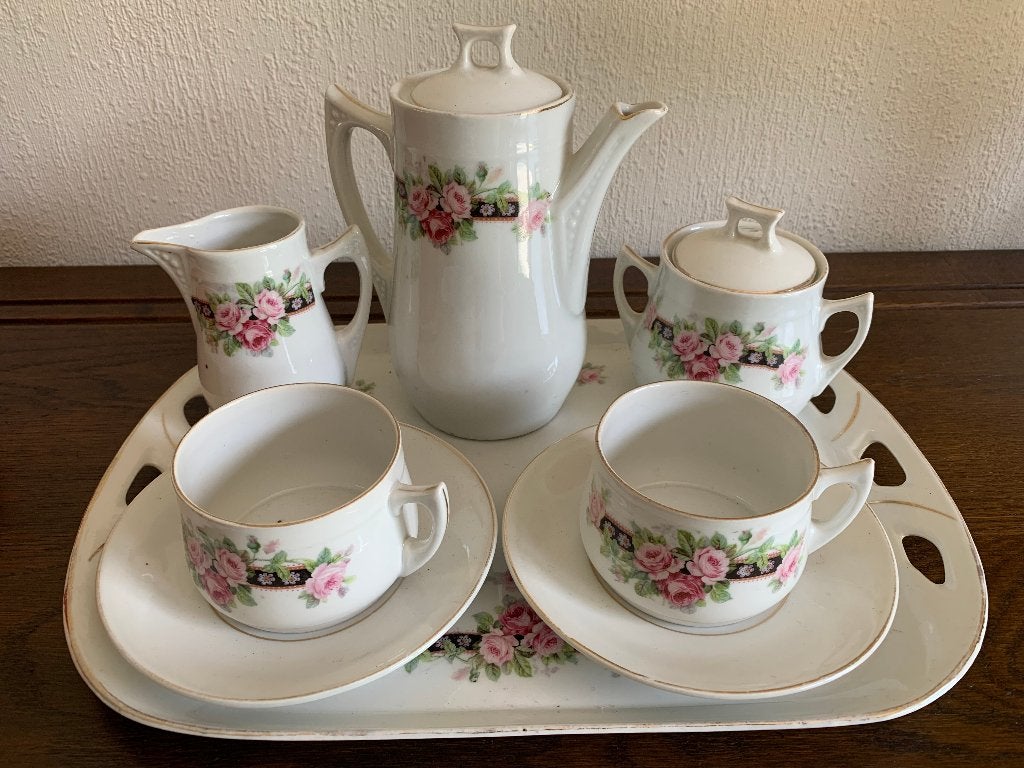 Koffieservies porselein, Antiek en Kunst, Ophalen