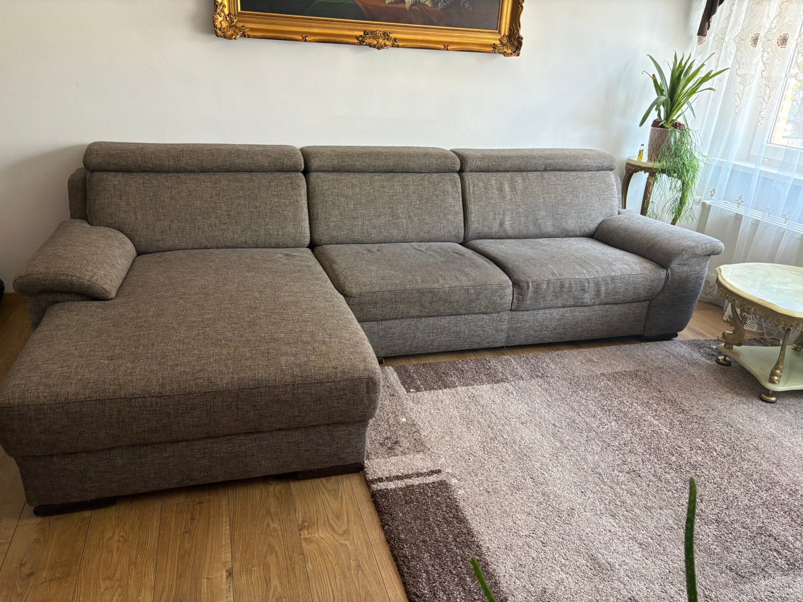 3 zitplaats zetel, Ophalen, Gebruikt, Hout